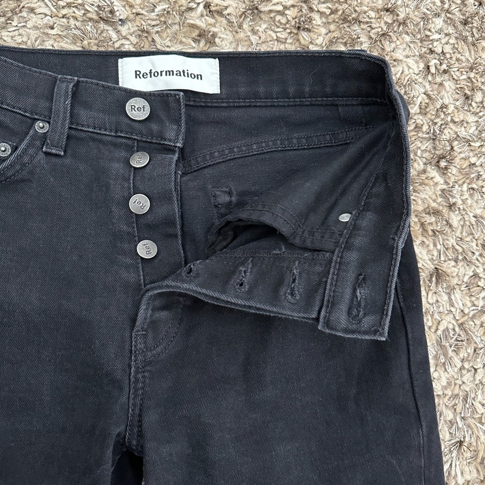 Reformation Serena high skinny black jeans - Picture 4 of 8